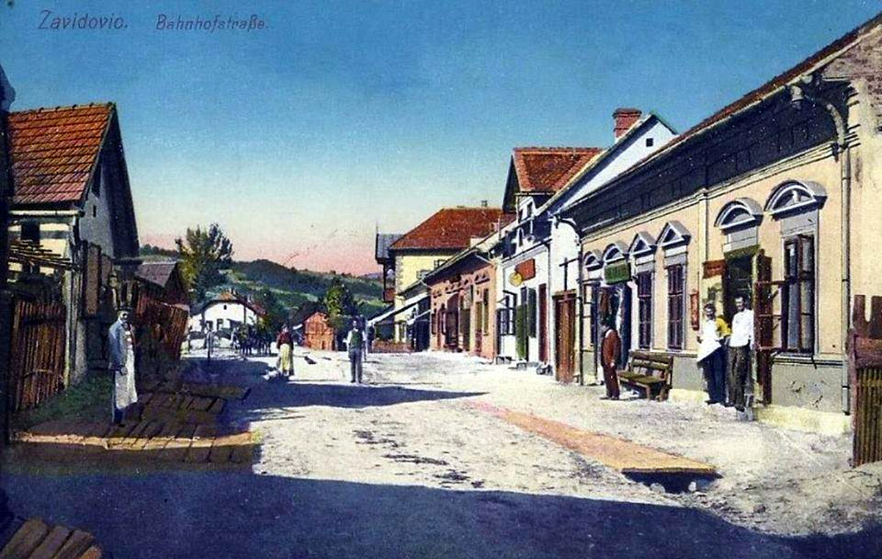 Kolodvorska ulica, Zavidovići, 1930.