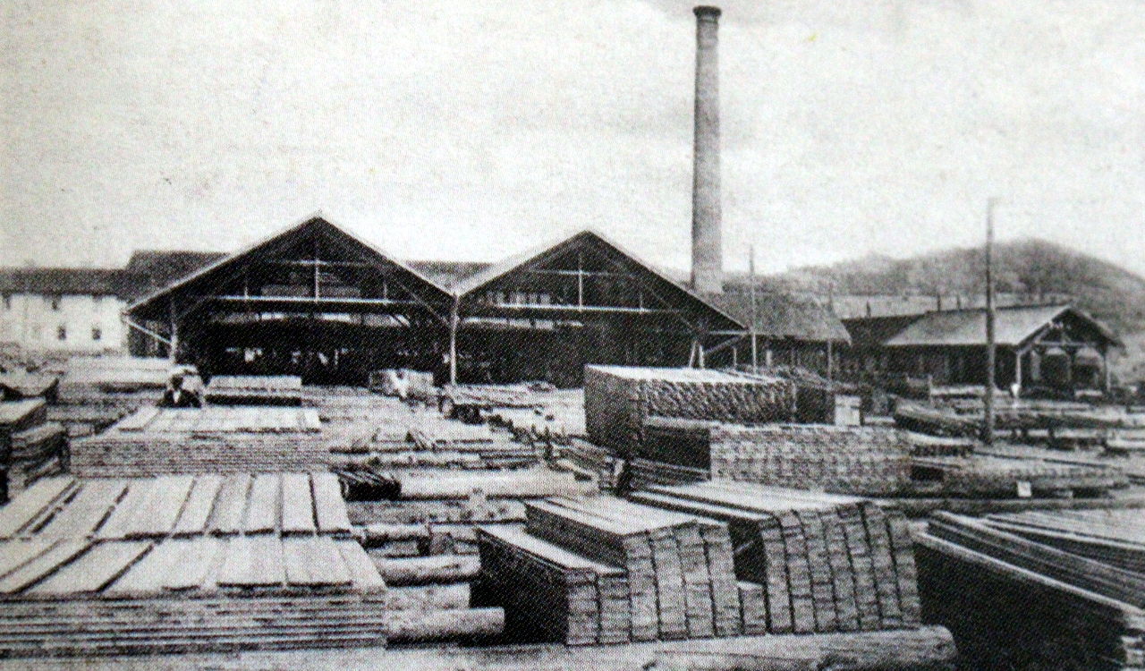 Pilana Gregerson&Sons, Zavidovići, 1907.